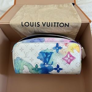 Brand new, unused special edition LOUIS VUITTON Dopp kit